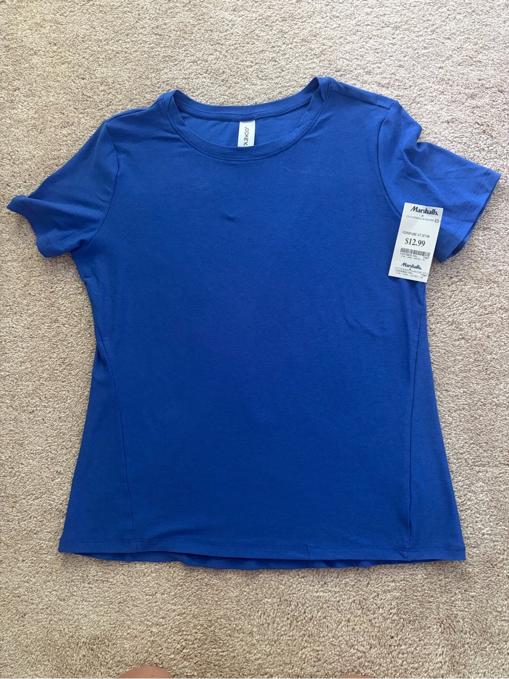 Jockey Short Sleeve Crewneck Tee - Royal Blue, bright pink & white t-shirt bundl